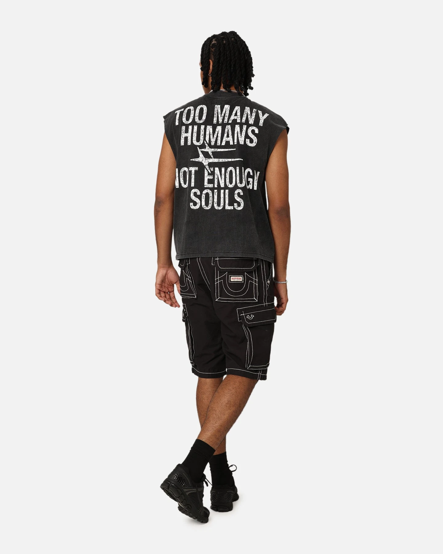 Loiter Soulless Oversized Muscle T-Shirt Vintage Black 10 Loiter Soulless Oversized Muscle T-Shirt Vintage Black - Image 8