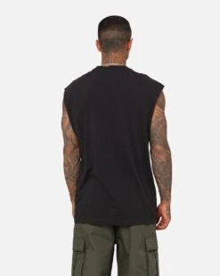 Mitchell & Ness Oakland Raiders Vintage Muscle T-Shirt Faded Black 11 Mitchell & Ness Oakland Raiders Vintage Muscle T-Shirt Faded Black -Champioe Style 02047740 YB554 mens 0040