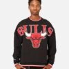 Mitchell & Ness Chicago Bulls Shooting Crewneck Black 1 Mitchell & Ness Chicago Bulls Shooting Crewneck Black -Champioe Style 02048559 YB001 mens 0010