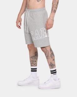 Carré Men's Enorme Sweat Short Grey Marle -Champioe Style 03004113 YQ163 mens 0061