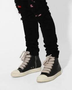 Saint Morta Bandana Summum Jean Black/Red -Champioe Style 03004252 YB004 mens 40