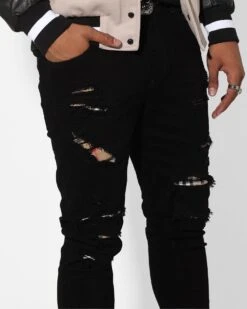 Saint Morta Prima Summum Jeans Black/Stone -Champioe Style 03005008 YB338 mens 00030