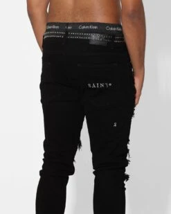 Saint Morta Prima Summum Jeans Black/Stone -Champioe Style 03005008 YB338 mens 00080