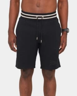 Everlast Culture Kings X Everlast Fleece Shorts Black -Champioe Style 03005439 YB001 mens 0040