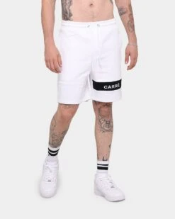 Carré Slice Track Shorts White