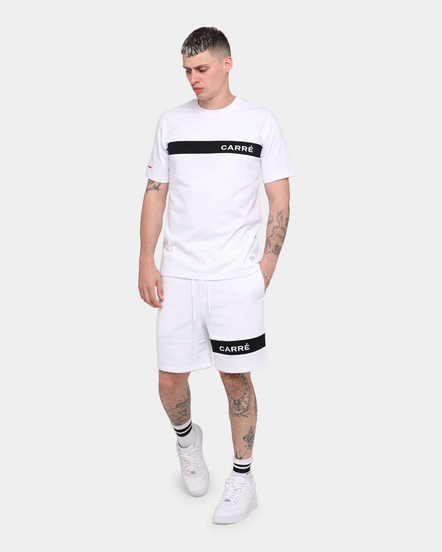 Carré Slice Track Shorts White 4 Carré Slice Track Shorts White - Image 2
