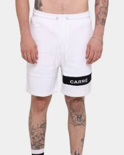 Carré Slice Track Shorts White 13 Carré Slice Track Shorts White -Champioe Style 03005678 YW100 mens 0030
