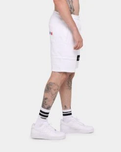 Carré Slice Track Shorts White 15 Carré Slice Track Shorts White -Champioe Style 03005678 YW100 mens 0050
