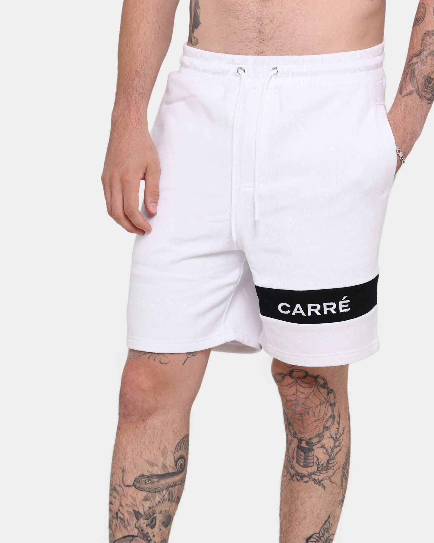Carré Slice Track Shorts White 9 Carré Slice Track Shorts White - Image 7