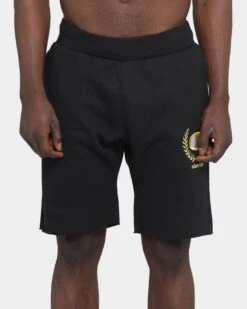 Champion Champion X Culture Kings Rev Weave Shorts Black/Gold -Champioe Style 03005772 YB003 mens 0050