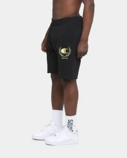 Champion Champion X Culture Kings Rev Weave Shorts Black/Gold -Champioe Style 03005772 YB003 mens 0070