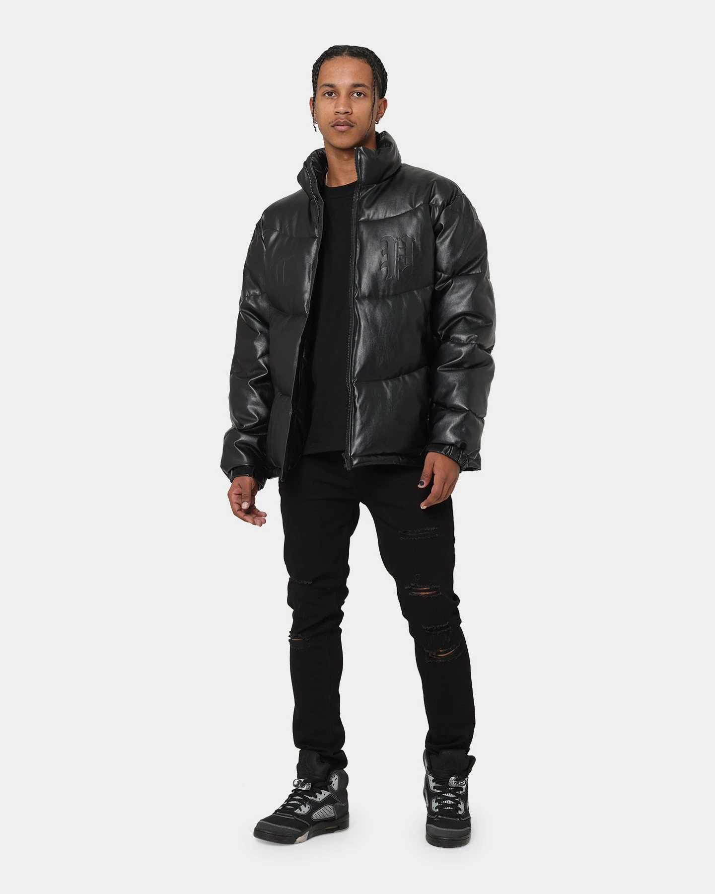 Carré Rugueux Distressed Skinny Jeans Black 5 Carré Rugueux Distressed Skinny Jeans Black - Image 3