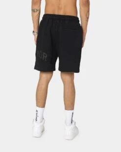 Saint Morta Kingdom Sweat Shorts Black -Champioe Style 03006221 YB001 mens 0040