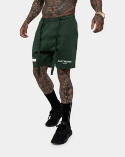 Saint Morta Envogue Street Shorts Forest Green 11 Saint Morta Envogue Street Shorts Forest Green -Champioe Style 03006571 YF006 mens 0010