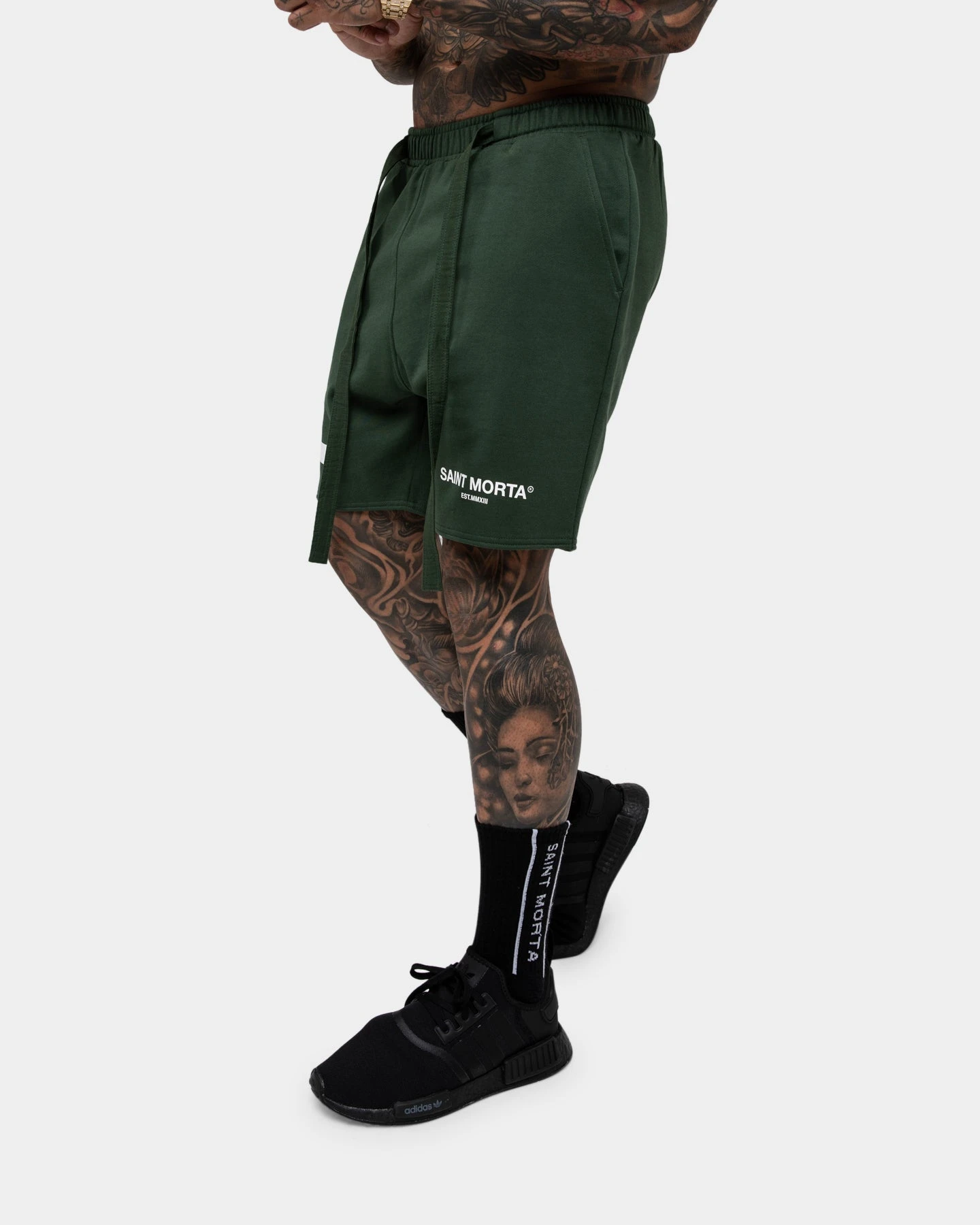 Saint Morta Envogue Street Shorts Forest Green 9 Saint Morta Envogue Street Shorts Forest Green - Image 7