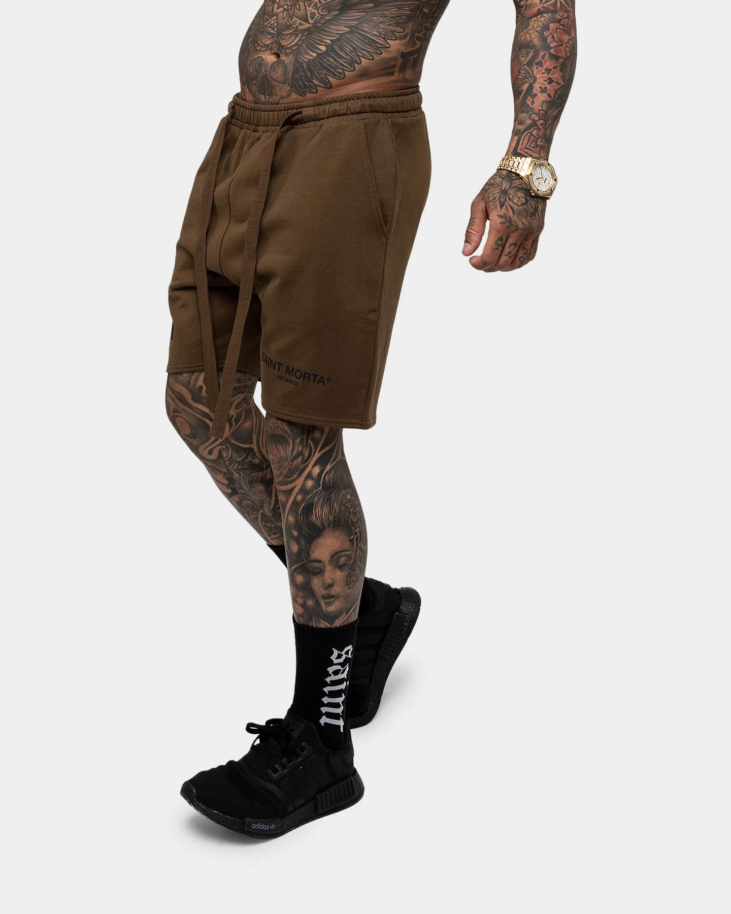 Saint Morta Envogue Street Shorts Khaki 4 Saint Morta Envogue Street Shorts Khaki - Image 2