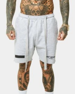 Saint Morta Envogue Street Shorts Light Grey Mela 17 Saint Morta Envogue Street Shorts Light Grey Mela -Champioe Style 03006571 YL023 mens 0080