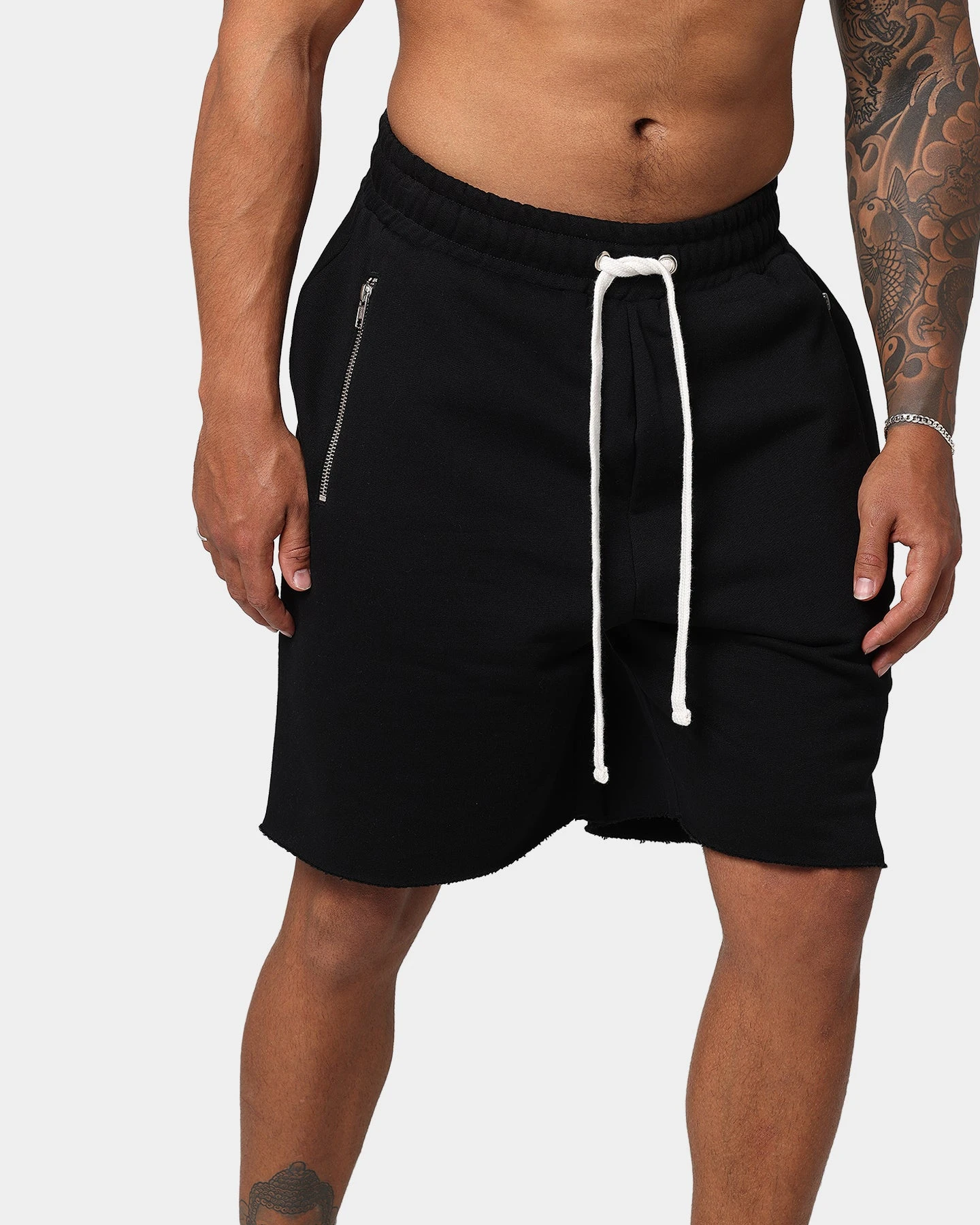 EN ES Fleece Ball Shorts Black 9 EN ES Fleece Ball Shorts Black - Image 7