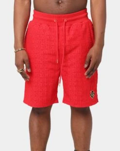 Last Kings The Throne Sweat Shorts Red -Champioe Style 03006804 YR001 mens 0030