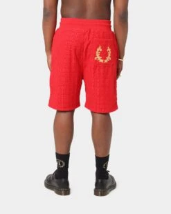 Last Kings The Throne Sweat Shorts Red -Champioe Style 03006804 YR001 mens 0040