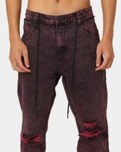 The Anti Order Post Dated Relaxed Jeans Acid Pink -Champioe Style 03006986 YA129 mens 0030