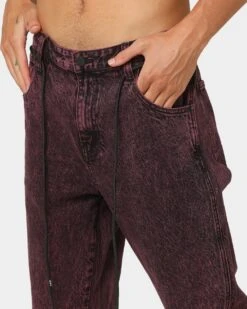 The Anti Order Post Dated Relaxed Jeans Acid Pink -Champioe Style 03006986 YA129 mens 0070