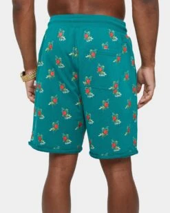 Carre Ament Repeat Rugueux Shorts Deep Teal 16 Carre Ament Repeat Rugueux Shorts Deep Teal -Champioe Style 03007252 YD527 mens 0050