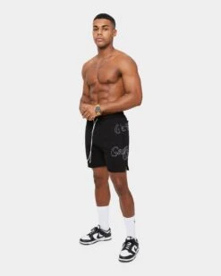Carré Volle Volle Track Shorts Black -Champioe Style 03007261 YB001 mens 0100