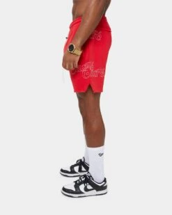 Carré Volle Volle Track Shorts Red 18 Carré Volle Volle Track Shorts Red -Champioe Style 03007261 YR001 mens 0070