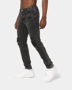Dead Studios Venom Jeans Washed Black -Champioe Style 03007990 YW607 mens 0060