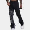 XXIII Frayed Seam Jeans Black -Champioe Style 03008457 YB001 mens 0010
