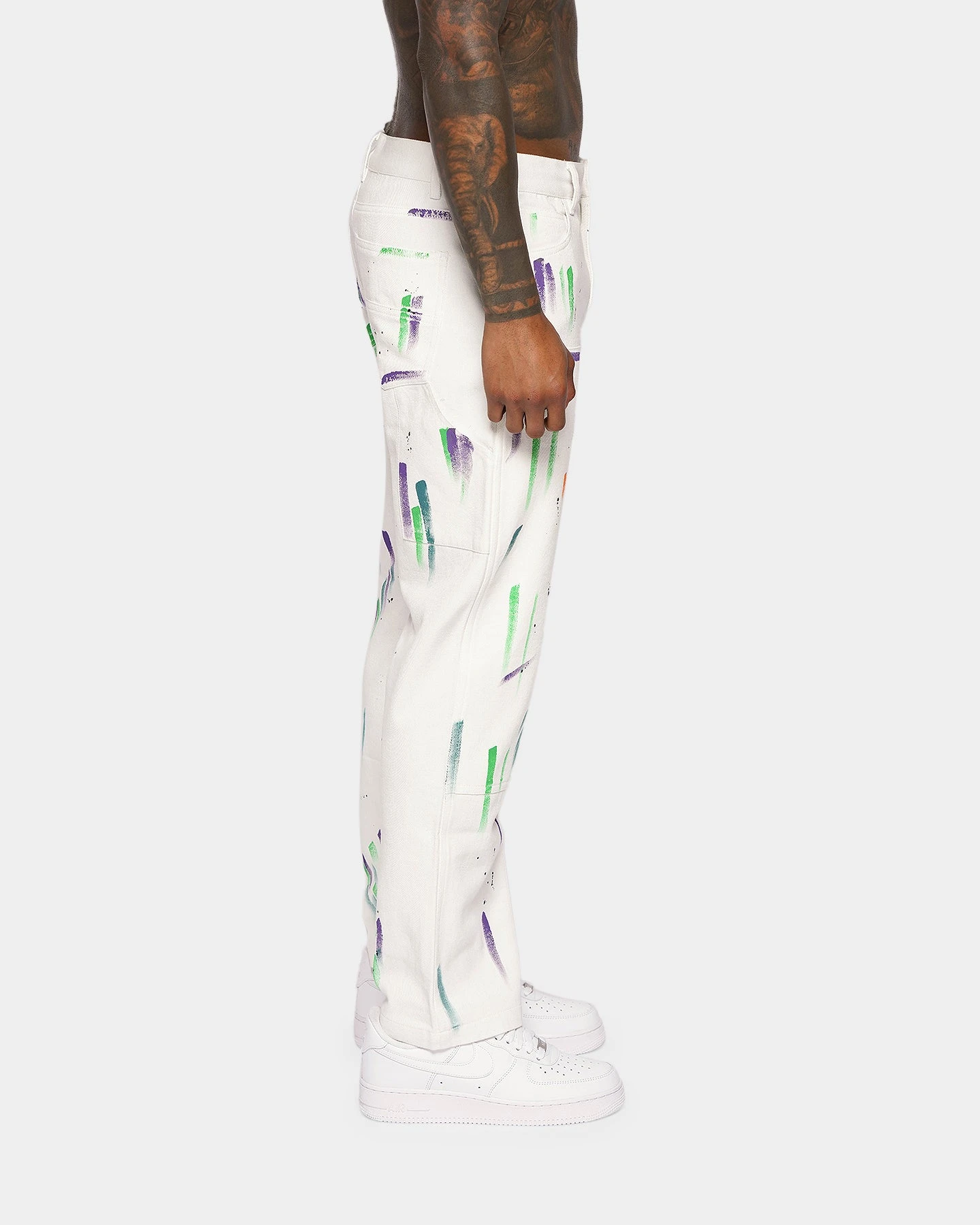 XXIII Cesare Painters Jeans White 5 XXIII Cesare Painters Jeans White - Image 3