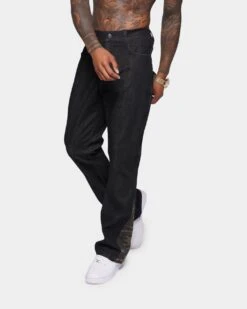 XXIII Valur Camo Flare Jeans Black/Camo