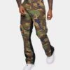 XXIII Zaim Camo Flare Jeans Camo/Black