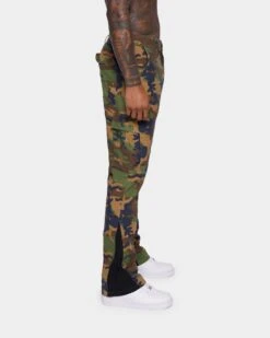XXIII Zaim Camo Flare Jeans Camo/Black -Champioe Style 03008509 YC002 mens 0040