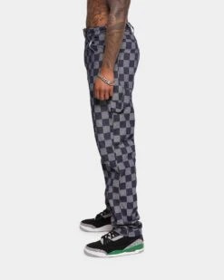 XXIII Checker Board Denim Jeans Blue -Champioe Style 03008750 YX001 mens 0050