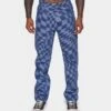 XXIII Colson Geometric Denim Jeans Blue -Champioe Style 03008935 YX001 mens 0020