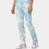 MNML D433 Spill Denim Jeans Blue/White
