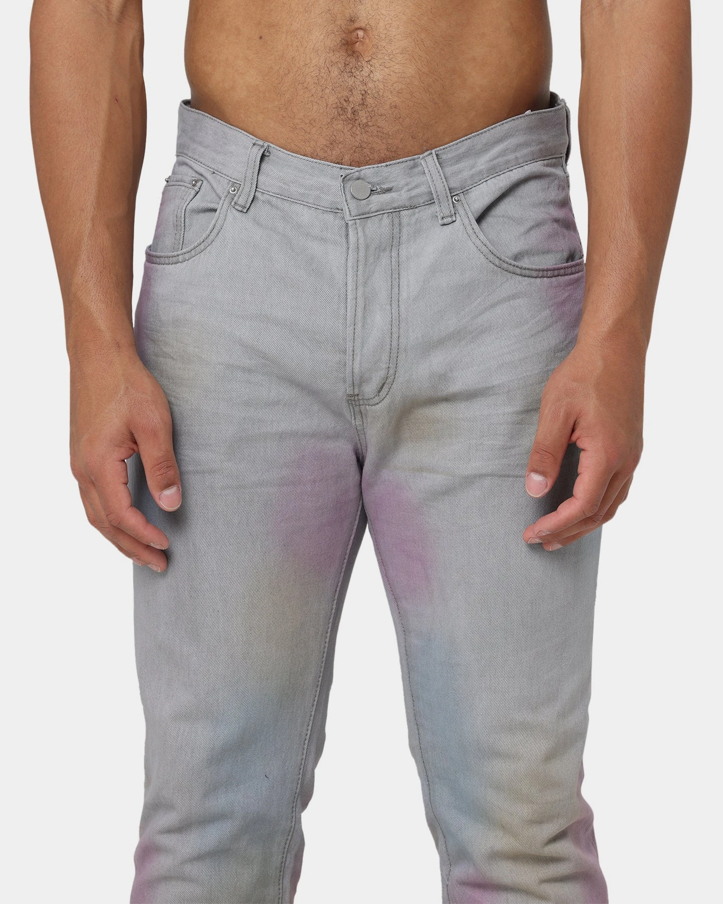 MNML D444 Colour Denim Jeans Purple 9 MNML D444 Colour Denim Jeans Purple - Image 7