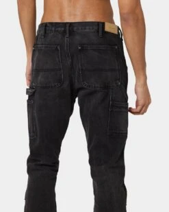 MNML B118 Flare Work Denim Jeans Black -Champioe Style 03009597 YB001 mens 0080 9e774277 588f 461f bf9e 234183161894