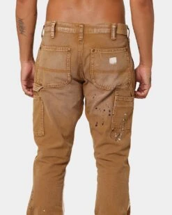 MNML B243 Flare Denim Jeans Brown -Champioe Style 03009599 YX300 mens 000080 999cd229 7924 47ab 8618 b1c721a67d63