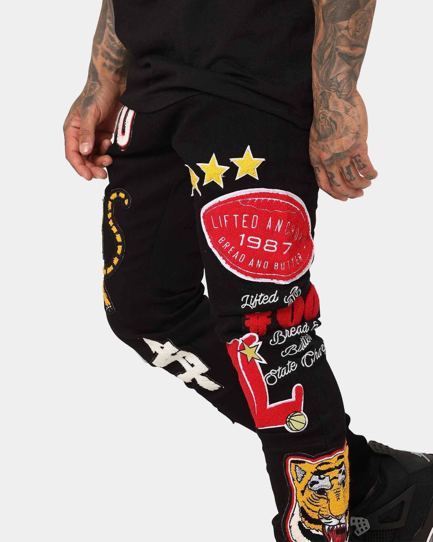 Lifted Anchors "Scholar" Denim Pants Black 6 Lifted Anchors "Scholar" Denim Pants Black - Image 4