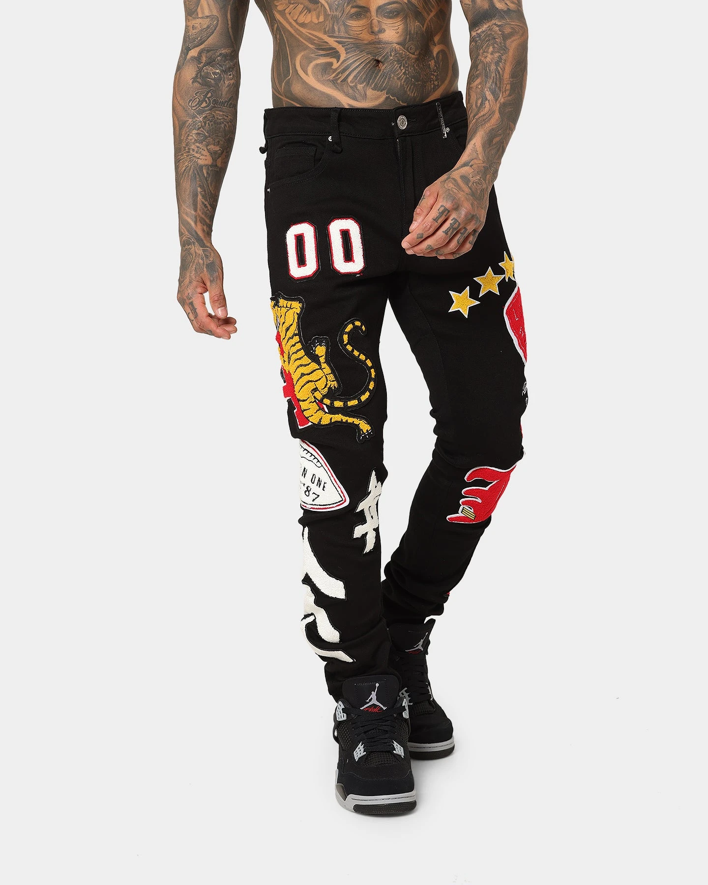 Lifted Anchors "Scholar" Denim Pants Black 7 Lifted Anchors "Scholar" Denim Pants Black - Image 5