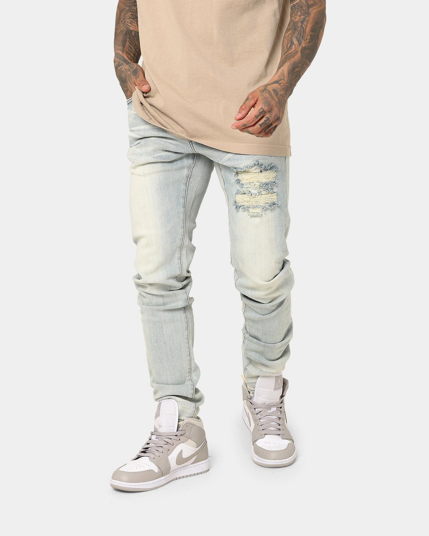 Lifted Anchors "Uniform" Denim Pants Blue 3 Lifted Anchors "Uniform" Denim Pants Blue