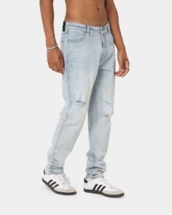 Carré Bouffant Distressed Jeans Light Blue 14 Carré Bouffant Distressed Jeans Light Blue -Champioe Style 03009932 YL200 mens 050