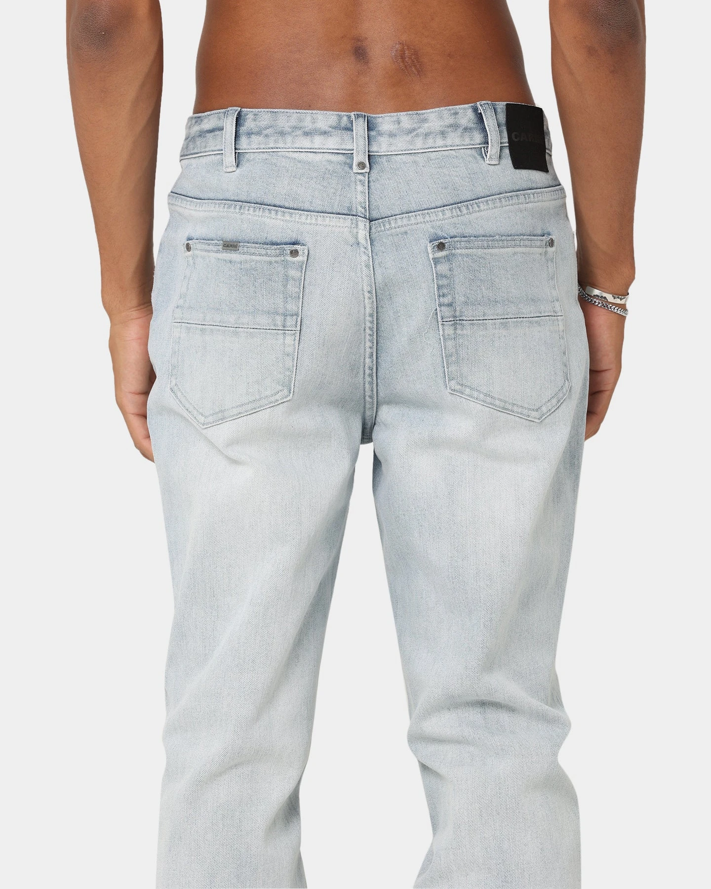 Carré Bouffant Distressed Jeans Light Blue 10 Carré Bouffant Distressed Jeans Light Blue - Image 8