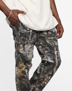 MNML V266 Camo Baggy Denim Jeans Camo -Champioe Style 03009946 YC001 mens 0050