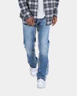 MNML B119 Flare Denim Jeans Blue 15 MNML B119 Flare Denim Jeans Blue -Champioe Style 03010142 YX001 mens 0070