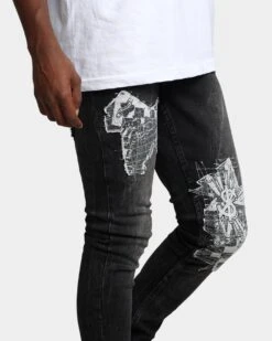 Ksubi Chitch Streets Pants Black -Champioe Style 03010262 YB001 mens 0050 0d5c5e73 7216 4a83 b4b8 93b17b552ed9