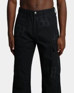 Ksubi Fugitive Cargo Pants Kash Box Black -Champioe Style 03010264 YB001 mens 0070